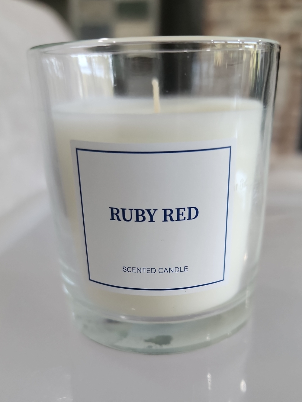 NWT Scented Candle- Ruby Red